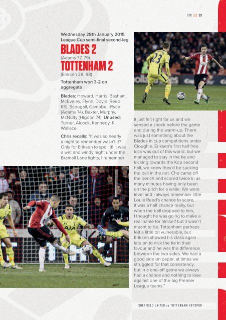 Sheffield United vs Tottenham Hotspur