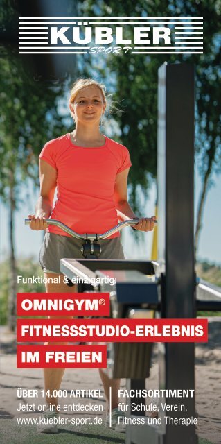 Kübler Sport® Omnigym Outdoor-Fitnessgeräte