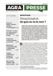 Agrapresse Hebdo n° 3878 - 2023 02 27