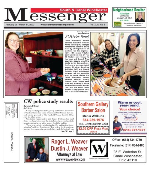 South & Canal Winchester Messenger - February 26th, 2023