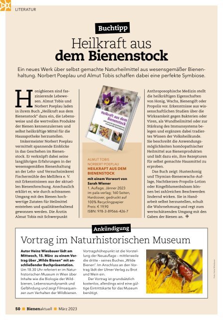 Bienen aktuell - März-Ausgabe 2023