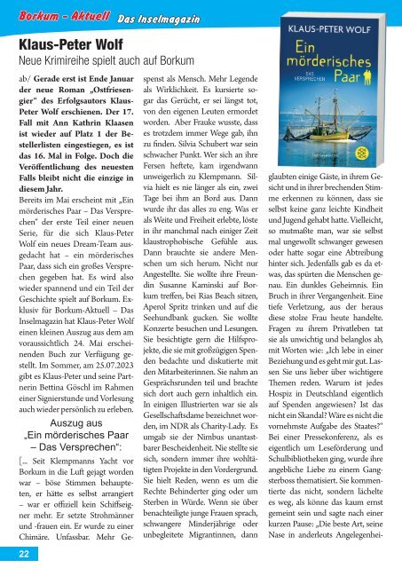 März 2023 / Borkum-Aktuell - Das Inselmagazin