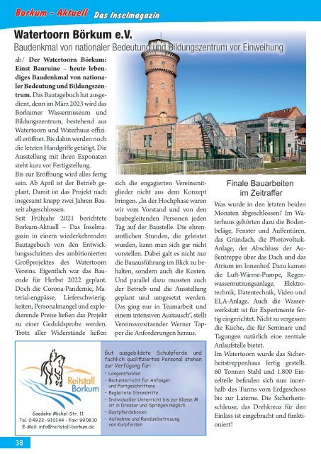 März 2023 / Borkum-Aktuell - Das Inselmagazin