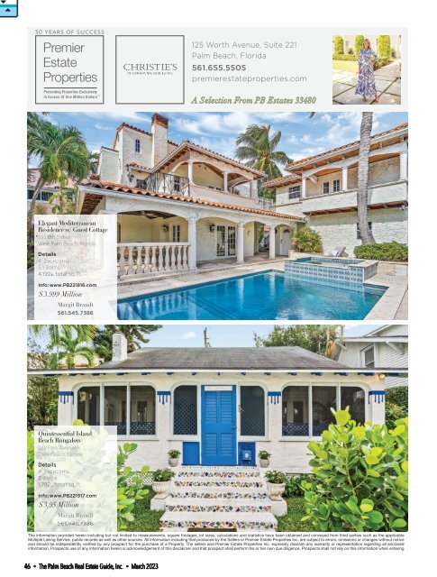 Palm Beach Real Estate Guide MAR 2023