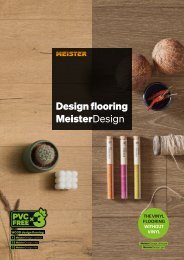 Design flooring MeisterDesign