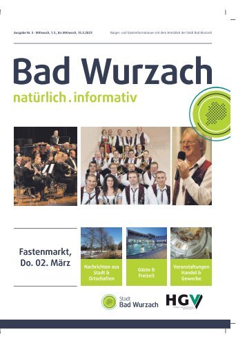 01.03.2023 Bürger- und Gästeinformation Bad Wurzach