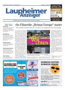 01.03.2023 Laupheimer Anzeiger