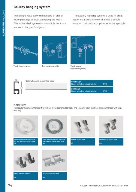 nielsen Professional Framing Catalogue 2023