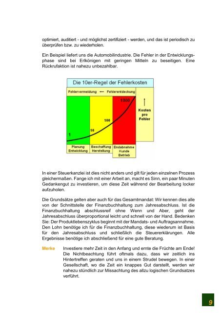 Die Kanzlei strukturieren