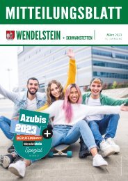 Mitteilungsblatt Wendelstein+Schwanstetten - März 2023