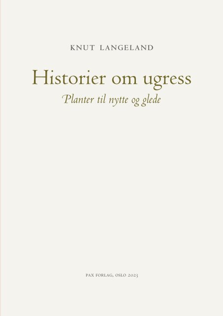 Historier om ugress