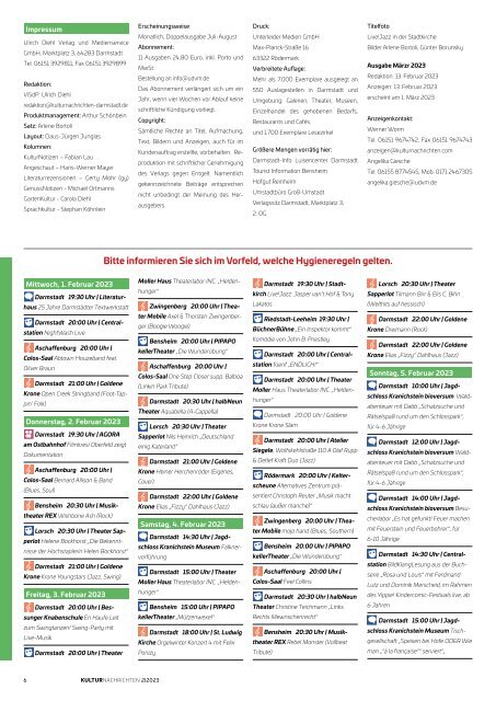 KulturNachrichten Februar 2023