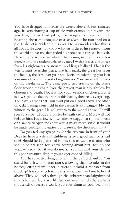 The Unnatural Death of a Jacobite by Douglas Watt sampler