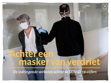 Achter een masker van verdriet