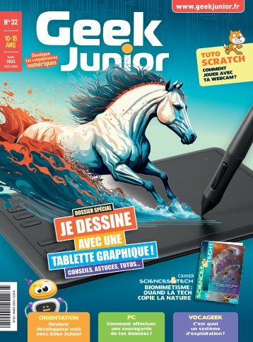 Geek Junior N°32 - mars 2023 - Extrait