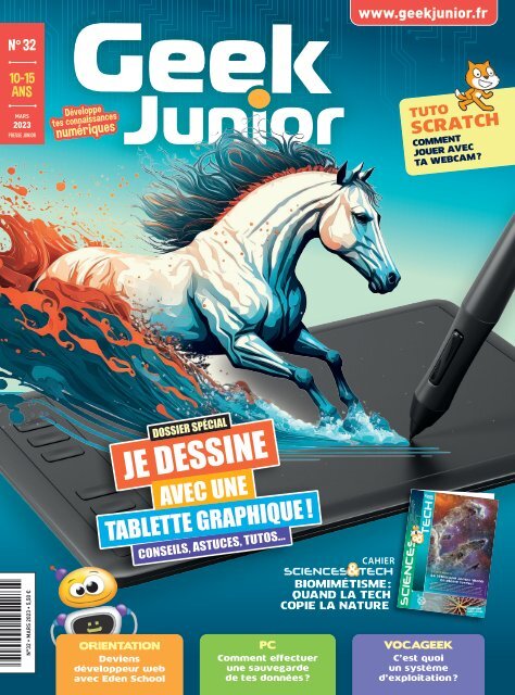 Geek Junior N°32 - mars 2023 - Extrait