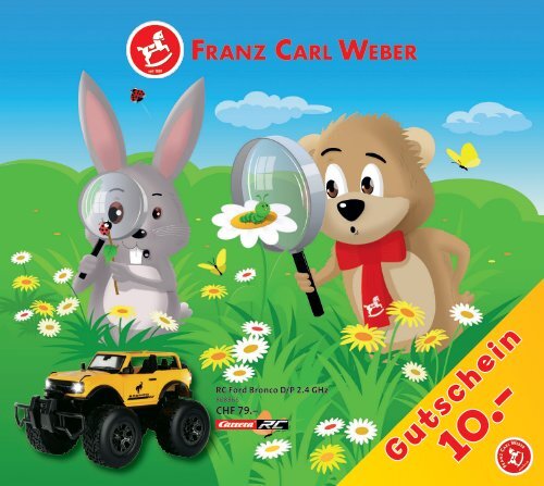 Franz Carl Weber Frühlingskatalog 2023