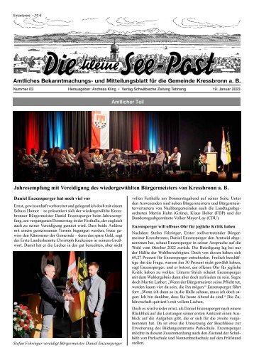 01.03.2023 Die kleine See-Post
