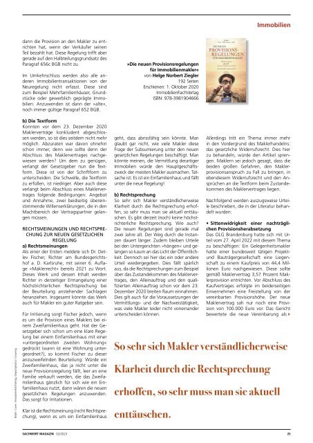 Sachwert Magazin 02/23