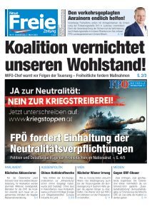 Koalition vernichtet unseren Wohlstand