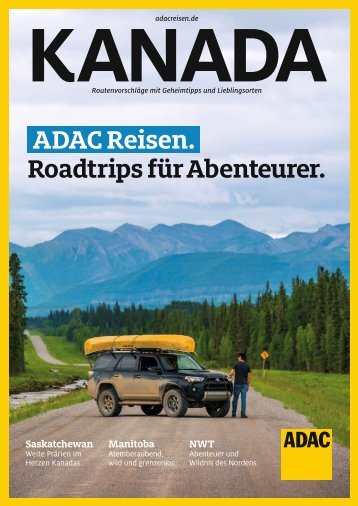 ADAC Reisen: Kanada – Roadtrips für Abenteuerer