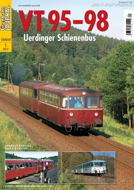 VT 95, VT 98, Uerdinger Schienenbusse - Verlagsgruppe Bahn