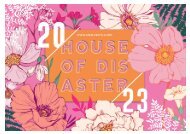 HOUSE OF DISASTER SS 2023