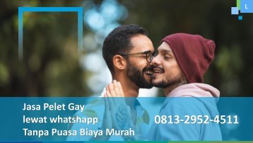 0813-2952-4511 Jasa Pelet Gay lewat whatshapp Tanpa Puasa Biaya Murah