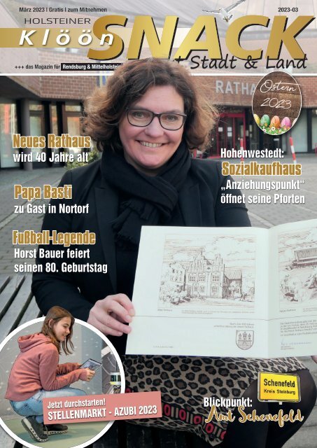 Holsteiner KlöönSNACK - Ausgabe Rendsburg / Mittelholstein - März 2023