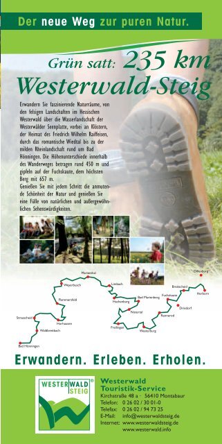 Wandern und Radfahren im Westerwald! - Rheinland-Pfalz-Takt