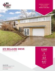 672 Bellaire Drive Marketing Flyer