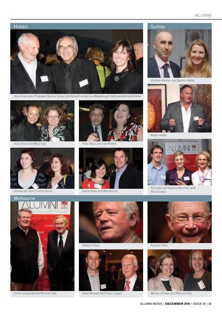 GENERATIONS AT UTAS - Alumni & Friends - University of Tasmania