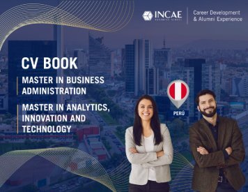 CV BOOK MBA & MAIT (PERÚ)