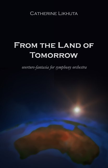 From the Land of Tomorrow full score