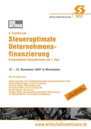 Steueroptimale Unternehmens- finanzierung - bank-tax.de