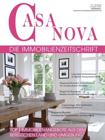 Casa Nova- Die Immobilienzeitschrift  Frühjahr 2023