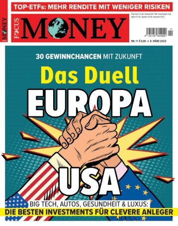 Vorschau FOCUS MONEY 11/2023