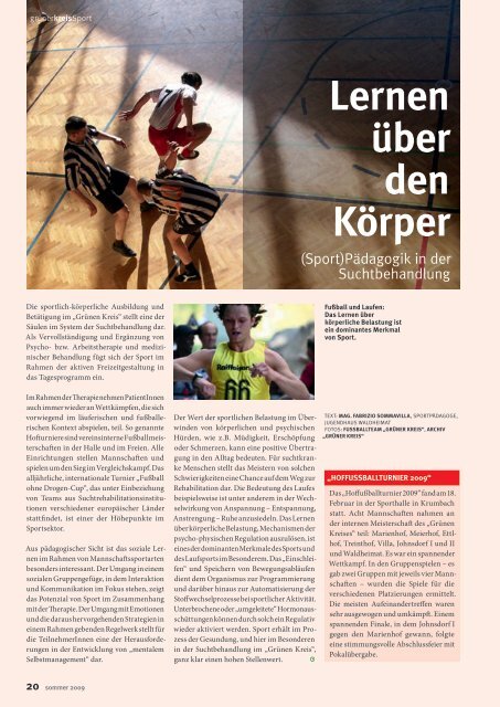 MAGAZIN - Grüner Kreis