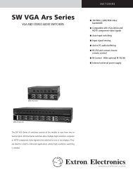 SW VGA Ars Series