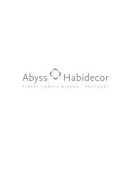 Abyss and Habidecor Color Book 2022