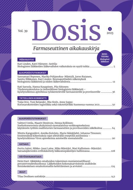 DOSIS 1/2023
