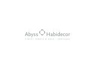Abyss and Habidecor CATALOGUE 2022