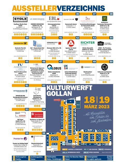 Das MesseMagazin zur jobmesse lübeck 2023