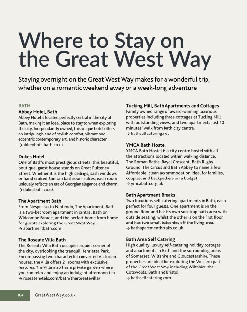 Great West Way Travel Magazine | Issue 08