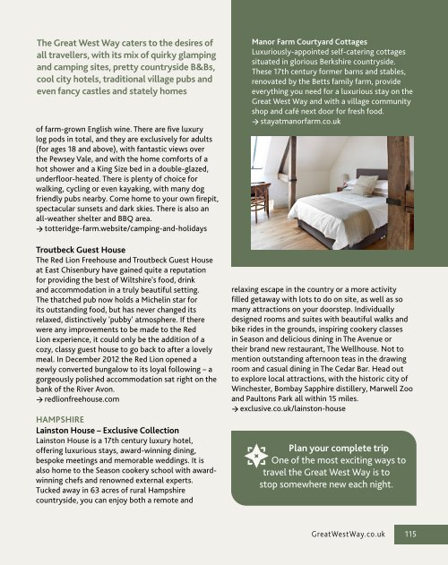 Great West Way Travel Magazine | Issue 08