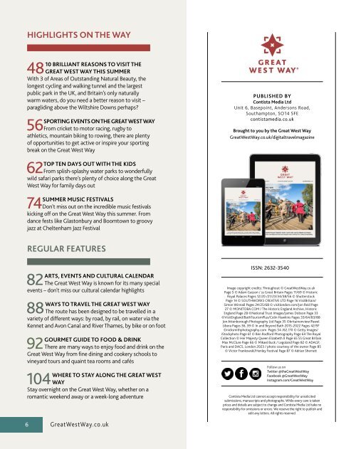 Great West Way Travel Magazine | Issue 08