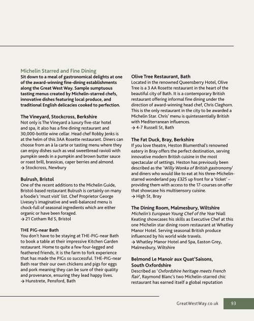 Great West Way Travel Magazine | Issue 08