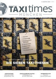 Taxi Times München - 4. Quartal 2022