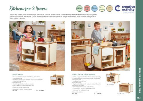 Creative Activity Early Years Furniture