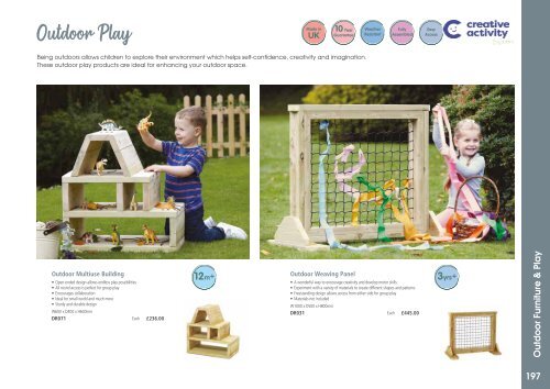 Creative Activity Early Years Furniture